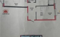 Продажа 2-комнатной квартиры, 65.57 м² в Астане