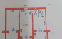 Продажа 2-комнатной квартиры, 89.9 м² в Астане