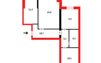 Продажа 3-комнатной квартиры, 65 м² в Караганде - фото 9