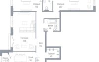 Продажа 3-комнатной квартиры, 115 м² в Астане