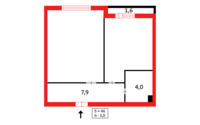 Продажа 1-комнатной квартиры, 46 м² в Астане - фото 13