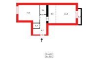 Продажа 2-комнатной квартиры, 69.1 м² в Астане - фото 5