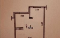 Продажа 2-комнатной квартиры, 53 м² в Алматы