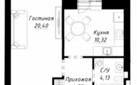 Продажа 1-комнатной квартиры, 41 м² в Астане - фото 3