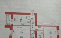Продажа 2-комнатной квартиры, 58.3 м² в Астане