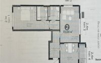 Продажа 2-комнатной квартиры, 72 м² в Астане