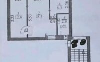 Продажа 2-комнатной квартиры, 43 м² в Караганде