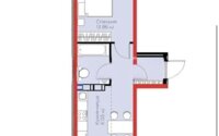 Продажа 2-комнатной квартиры, 48.79 м² в Алматы