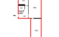 Продажа 2-комнатной квартиры, 45 м² в Темиртау - фото 8