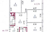 Продажа 3-комнатной квартиры, 92 м² в Астане