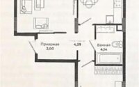 Продажа 2-комнатной квартиры, 64.7 м² в Астане - фото 4