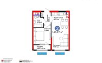Продажа 2-комнатной квартиры, 45.3 м² в Алматы