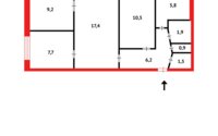 Продажа 4-комнатной квартиры, 62 м² в Караганде - фото 10