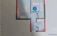 Продажа 1-комнатной квартиры, 33.46 м² в Алматы