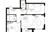 Продажа 2-комнатной квартиры, 64 м² в Астане - фото 6