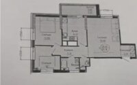 Продажа 3-комнатной квартиры, 65.36 м² в Астане
