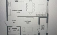 Продажа 1-комнатной квартиры, 52 м² в Астане