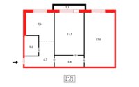 Продажа 2-комнатной квартиры, 51 м² в Караганде - фото 10