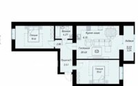 Продажа 3-комнатной квартиры, 78.2 м² в Астане - фото 5