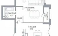 Продажа 2-комнатной квартиры, 68 м² в Астане - фото 4