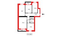 Продажа 4-комнатной квартиры, 110 м² в Караганде - фото 24