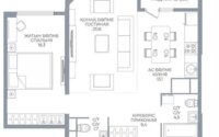 Продажа 2-комнатной квартиры, 70 м² в Алматы