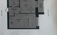 Продажа 1-комнатной квартиры, 40 м² в Астане