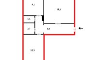 Продажа 3-комнатной квартиры, 52 м² в Караганде - фото 21