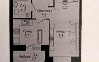 Продажа 1-комнатной квартиры, 38.1 м² в Астане