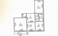 Продажа 3-комнатной квартиры, 62 м² в Караганде - фото 11