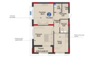 Продажа 2-комнатной квартиры, 71.5 м² в Астане - фото 5