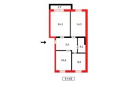 Продажа 3-комнатной квартиры, 63 м² в Темиртау - фото 16