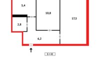 Продажа 2-комнатной квартиры, 43 м² в Караганде - фото 10