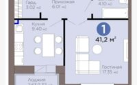 Продажа 1-комнатной квартиры, 42 м² в Астане