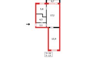 Продажа 2-комнатной квартиры, 47 м² в Караганде - фото 8
