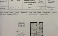 Продажа 1-комнатной квартиры, 35.31 м² в Алматы