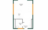 Продажа 1-комнатной квартиры, 33.6 м² в Алматы