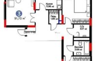 Продажа 3-комнатной квартиры, 90.6 м² в Астане - фото 5