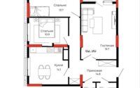 Продажа 3-комнатной квартиры, 82.9 м² в Астане