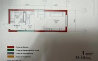 Продажа 1-комнатной квартиры, 34.4 м² в Алматы