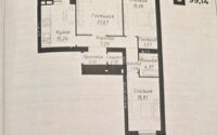 Продажа 3-комнатной квартиры, 99.14 м² в Астане