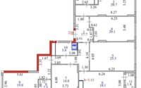Продажа 5-комнатной квартиры, 150.3 м² в Астане