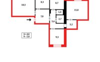 Продажа 4-комнатной квартиры, 80 м² в Караганде - фото 16