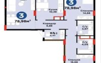 Продажа 3-комнатной квартиры, 80 м² в Астане