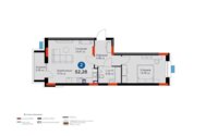 Продажа 2-комнатной квартиры, 53 м² в Астане - фото 5