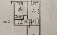 Продажа 2-комнатной квартиры, 51.8 м² в Алматы