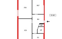 Продажа 3-комнатной квартиры, 62 м² в Темиртау - фото 14