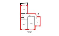 Продажа 2-комнатной квартиры, 65 м² в Темиртау - фото 13