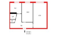 Продажа 2-комнатной квартиры, 44 м² в Темиртау - фото 9