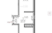Продажа 2-комнатной квартиры, 47.3 м² в Алматы